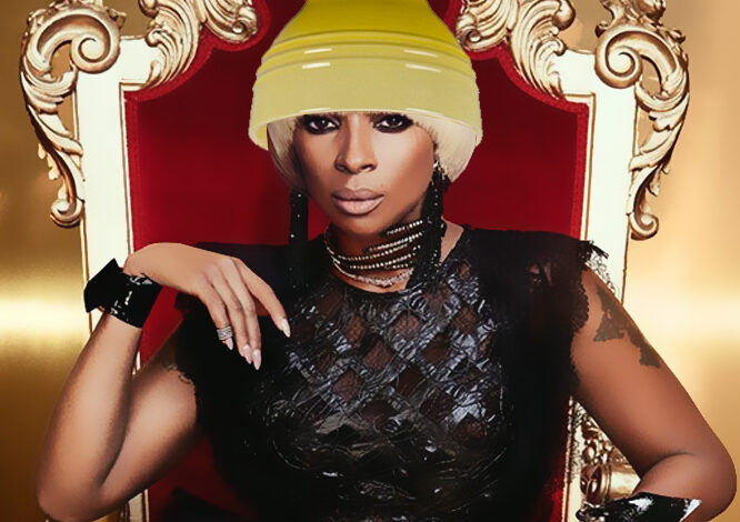 Alguien se ha dejado el tazón de Kellogg’s sobre la cabeza de Mary J Blige