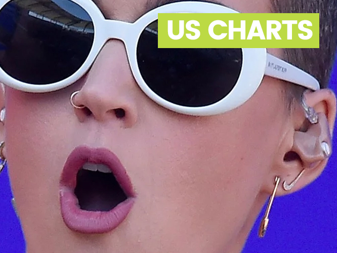 US CHARTS | Katy Perry toma aire tirando de trucos para ‘Witness’