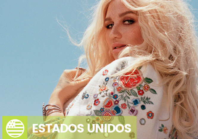  US CHARTS | Kesha mejora los datos de ‘Warrior’ con el #1 de ‘Rainbow’
