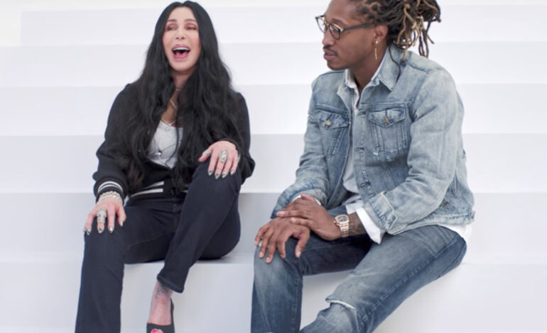  Cher se marca un feature con Future en un anuncio de ropa deportiva