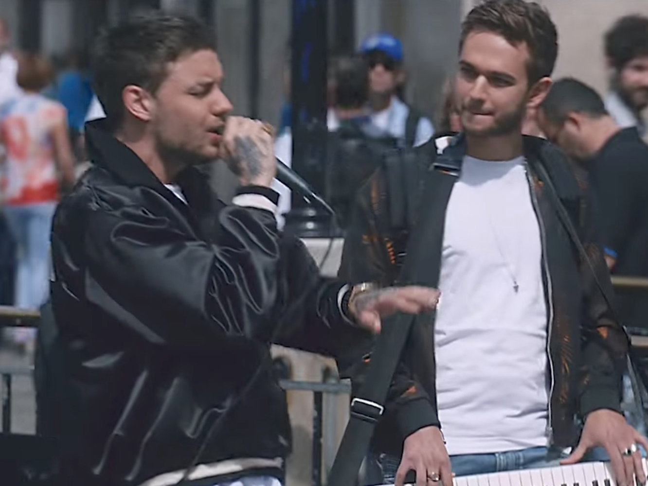  Zedd y Liam Payne la monta en pleno Londres en el vídeo de ‘Get Low’