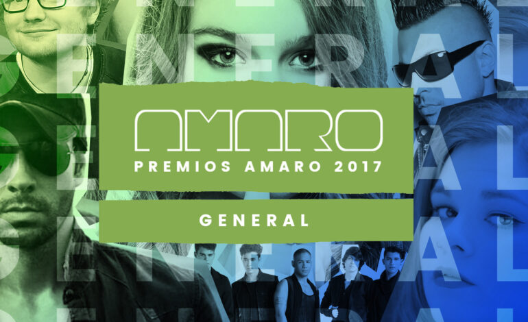 Premios Amaro 2017 | Los nominados en las categorías generales