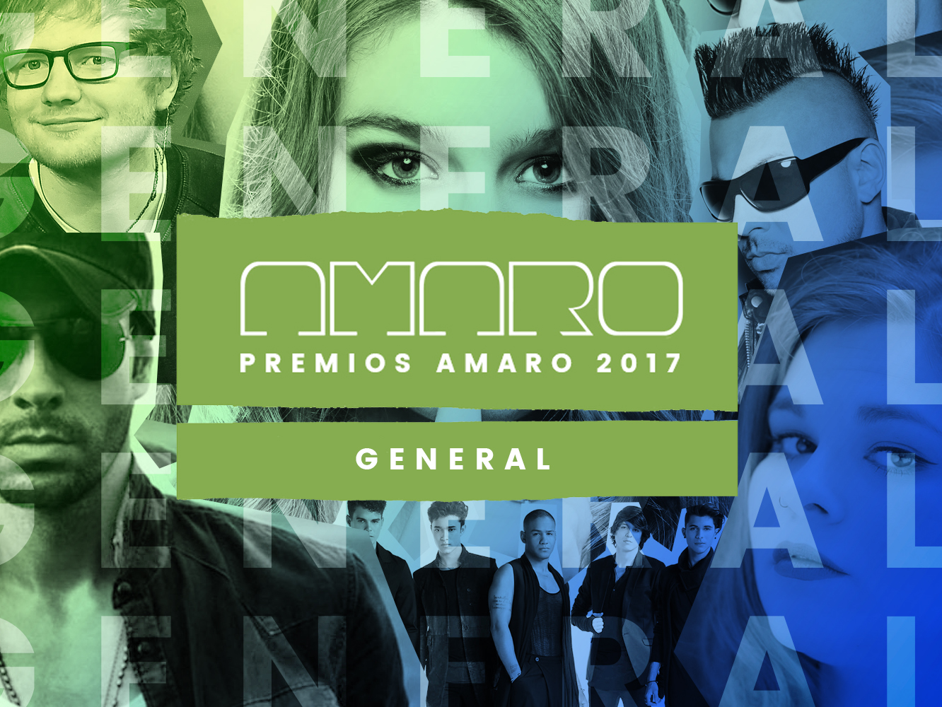  Premios Amaro 2017 | Los nominados en las categorías generales