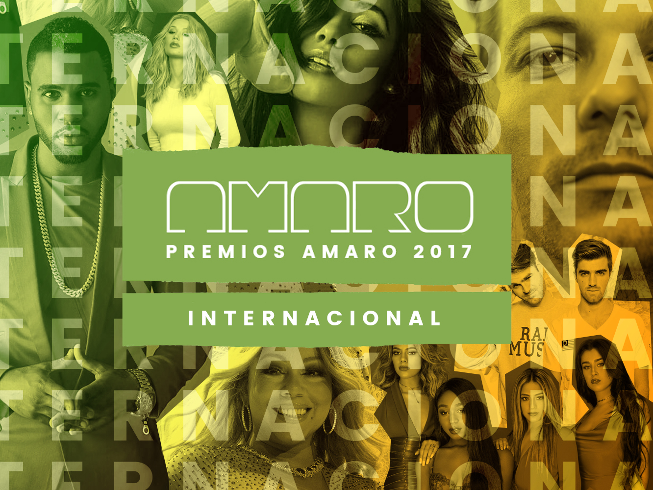  Premios Amaro 2017 | Los nominados en la categoría internacional