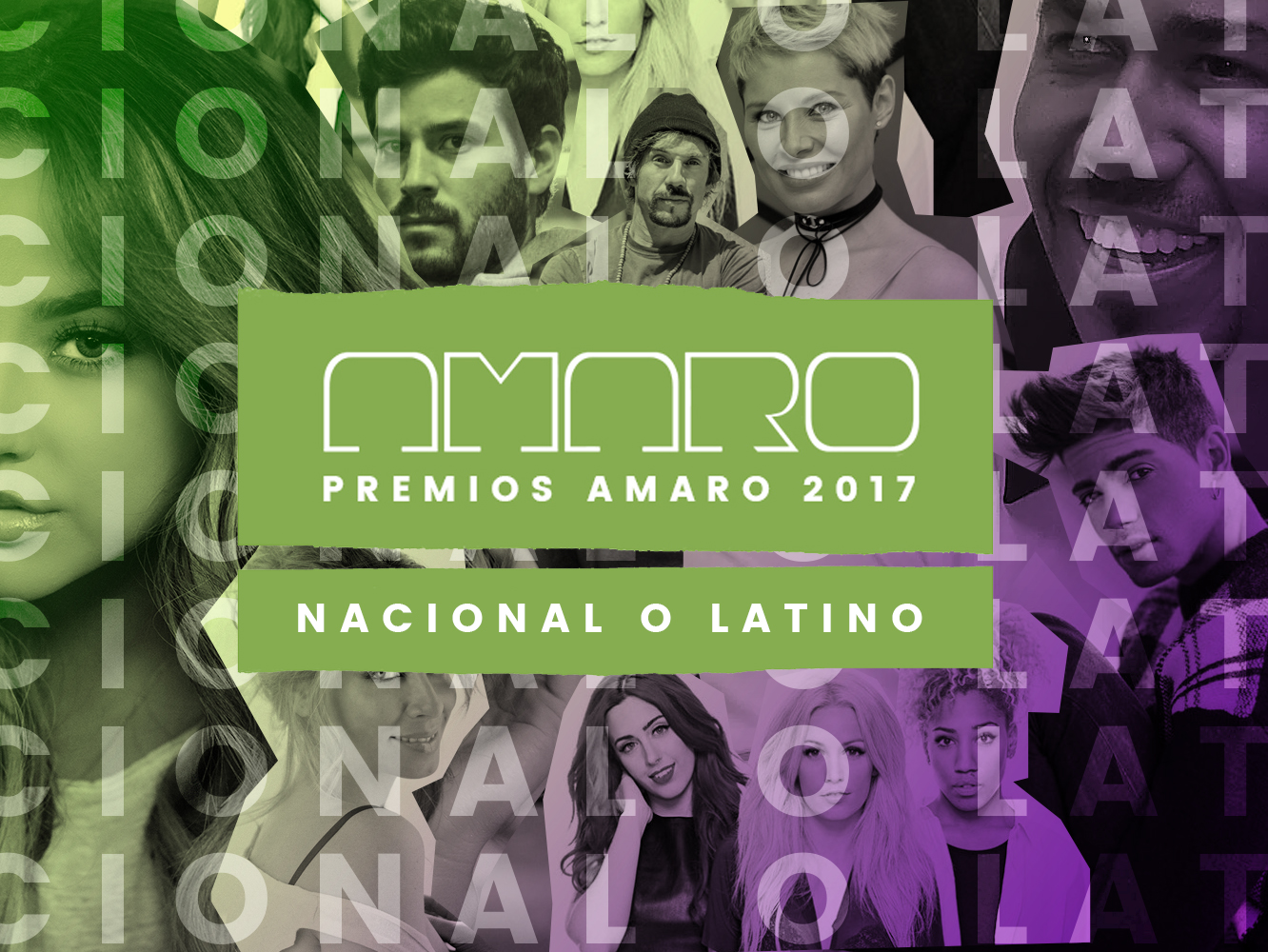  Premios Amaro 2017 | Los nominados en la categoría nacional o latina