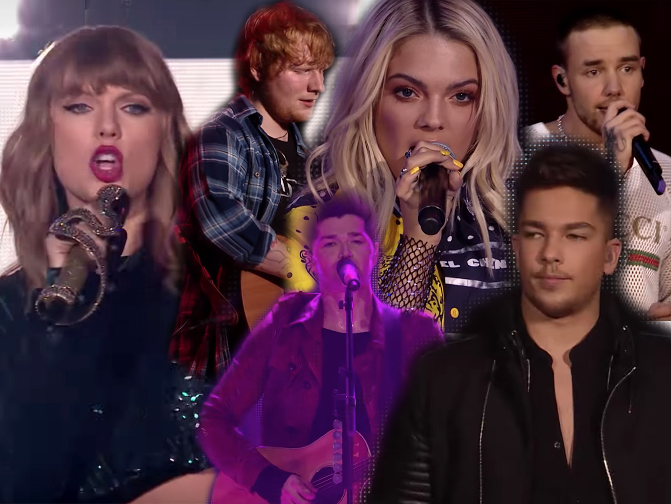  Taylor Swift, Liam Payne, Ed Sheeran o Louisa Johnson también pasaron por el Capital’s Jingle Bell Ball