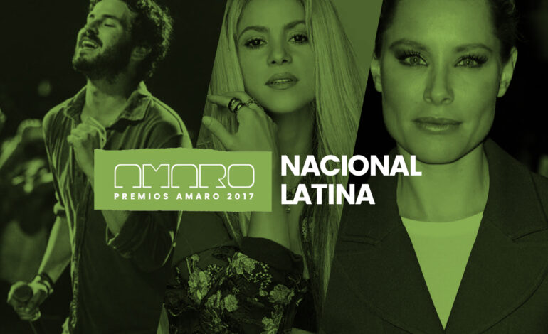  Premios Amaro 2017 | Ganadores en las categorías Nacional / Latina
