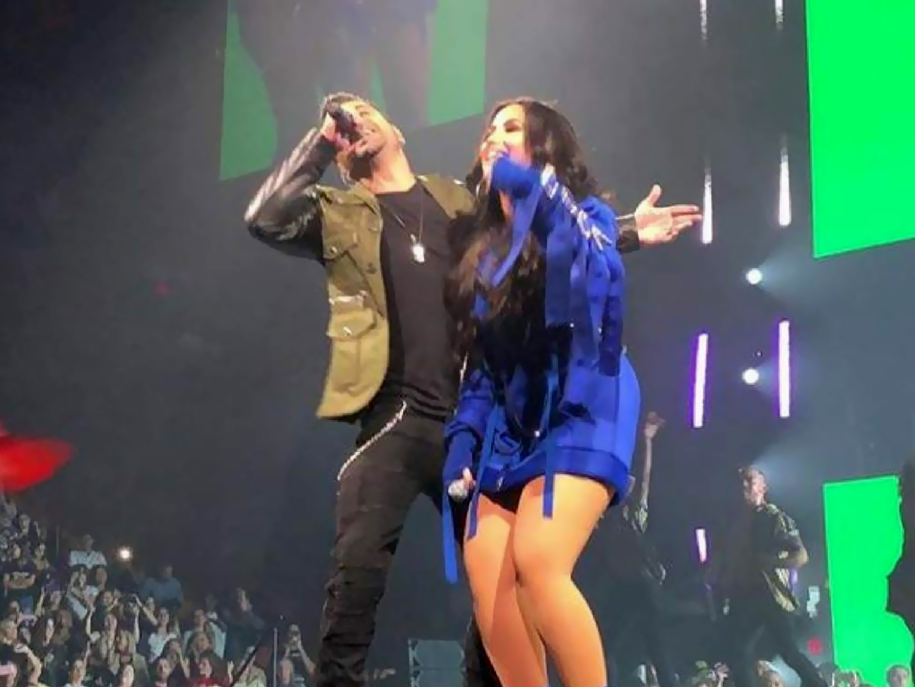  Demi Lovato actúa por primera vez junto a Luis Fonsi con ‘Échame La Culpa’