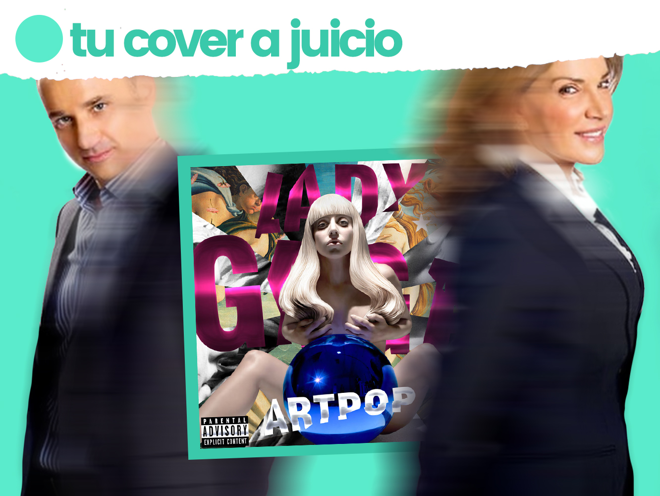  Tu Cover A Jucio | ‘Artpop’, el cuadro, la doble escultura y la bola azul de Lady Gaga