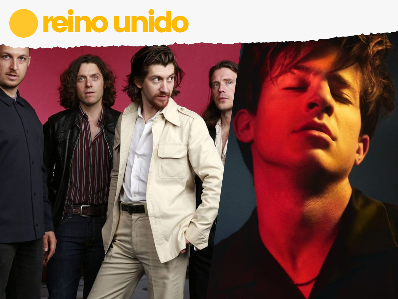 UK | Arctic Monkeys llegan fuertes al #1 de álbumes y Charlie Puth flojo a pesar del #4