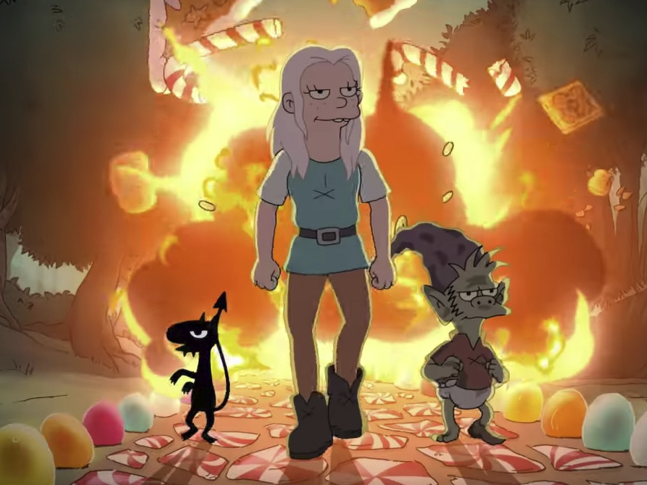 Tr iler Final Para Des Encanto La Serie De Matt Groening Para