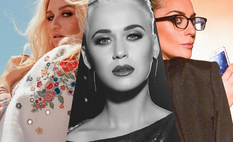  Lady Gaga, Kesha y Katy Perry reaccionan a los mensajes filtrados de las dos primeras