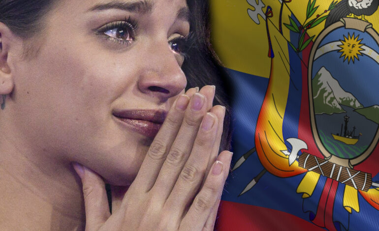 Ana Guerra se hace un Paulina Rubio y agradece estar en el #20 de “Ecuador”