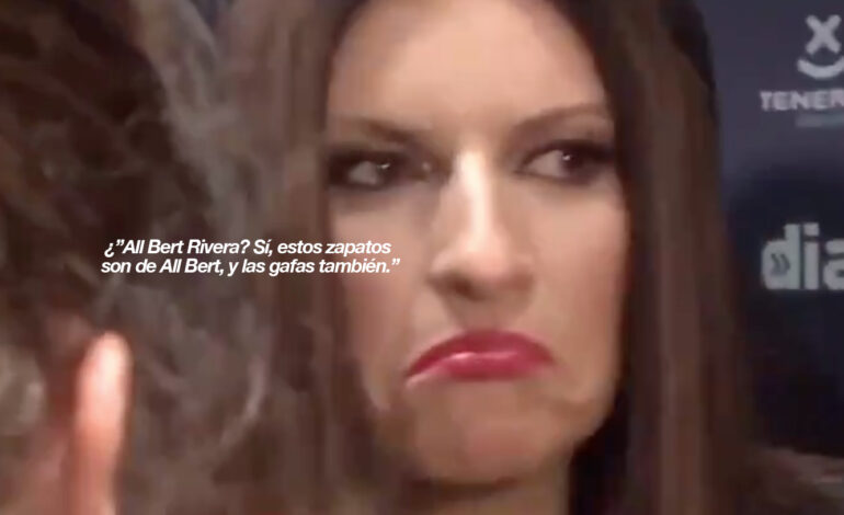  Laura Pausini anima a Malú a echar unos polvos, aunque le hace un «I don’t know her» a su novio