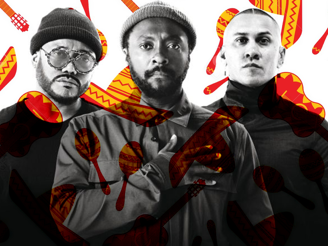  The Black Eyed Peas anuncia varias colaboraciones latinas, aunque la lían con el portugués