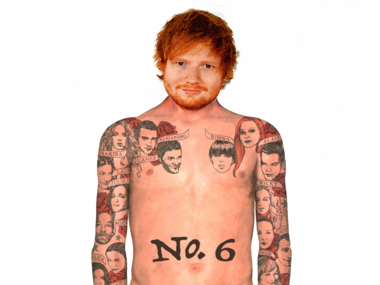  Ed Sheeran da los nombres de los 22 colaboradores de su nuevo álbum, ‘No. 6’