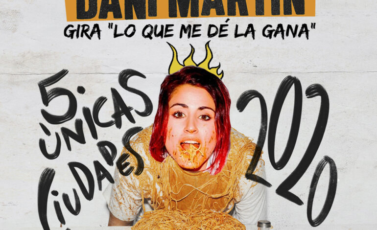  Shade yay yay yay: Barei comenta el cartel de la gira de Dani Martín con cierto retintín