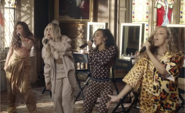  Little Mix le cantan media docena de hits a un par de suricatos