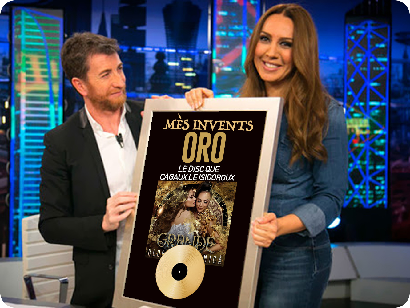 La afamada sexóloga Monique Nijeraux celebra un Disco De Oro que resultó imaginario