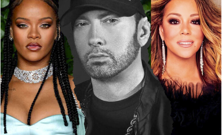  Eminem se disculpa con Rihanna en ‘Zeus’ pero sigue ‘Obsessed’ con Mariah en ‘These Demons’