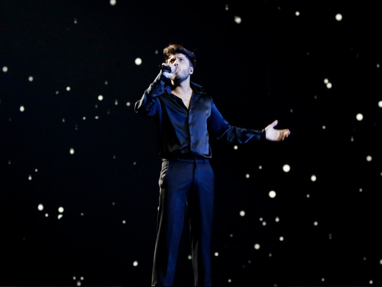 Decepcionante primer ensayo de Blas Cantó en Eurovisión con ‘Voy A Quedarme’