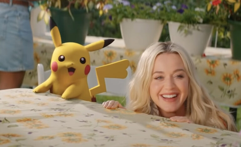 Katy Perry cambia el Delorean por Pikachu en su viaje al pasado para ‘Electric’