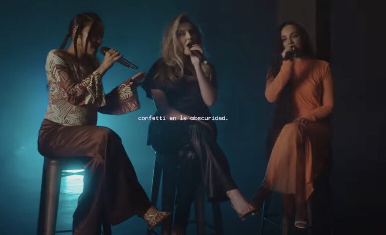  Salen armonías hasta debajo del ‘Confetti’ en el último acústico de Little Mix