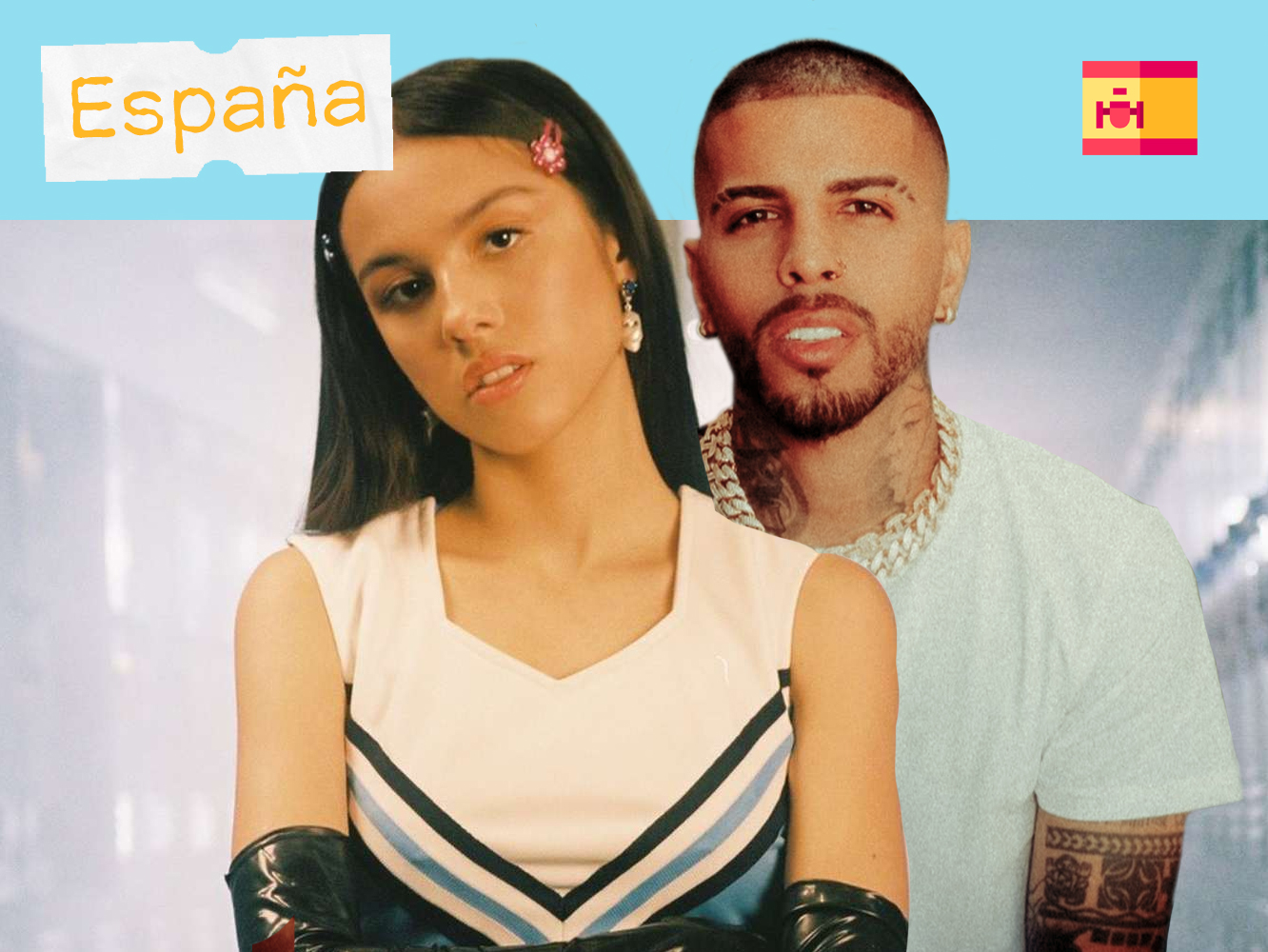 Rauw Alejandro y Olivia Rodrigo llegan disparados al #1 de singles y álbumes
