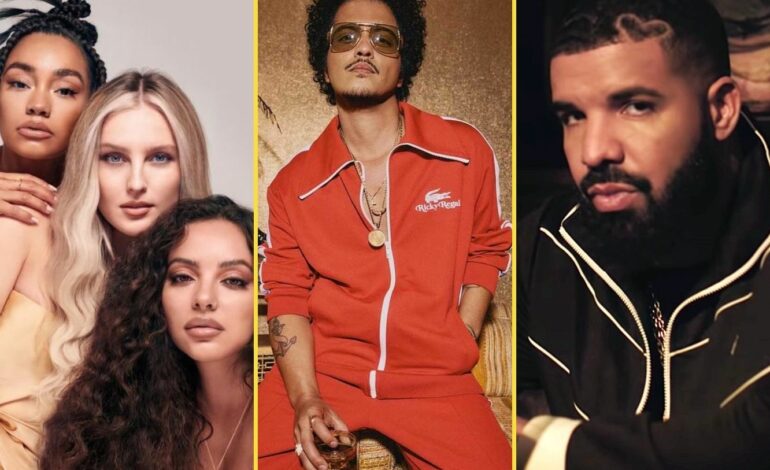  Little Mix, Drake y Silk Sonic estrenaron sus últimos temas y vídeo este fin de semana