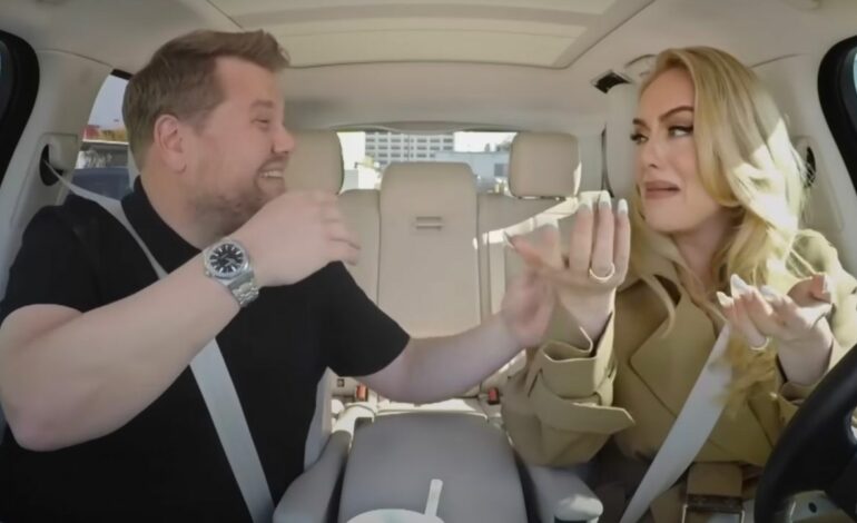  James Corden y Adele se emocionan repasando su historia en el último ‘Carpool Karaoke’
