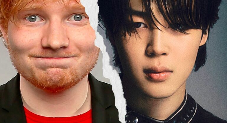 🇬🇧 · Regreso al pasado: el single físico impulsa a Ed Sheeran al #1, la venta digital a Jimin al top10
