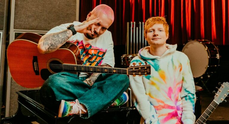 J Balvin y Ed Sheeran cumplen su amenza de publicar un álbum conjunto