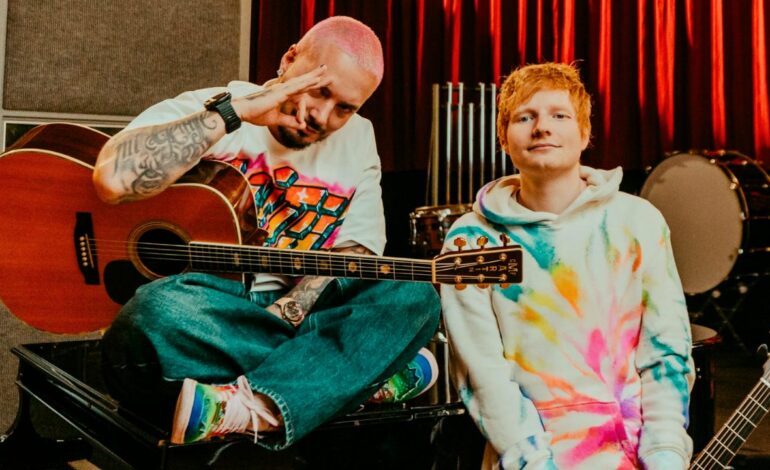  J Balvin y Ed Sheeran cumplen su amenza de publicar un álbum conjunto