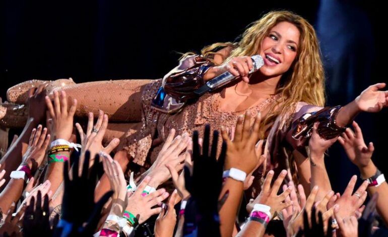  Shakira, MTV Video Vanguard 2023, reivindica catálogo a golpe de show y playback