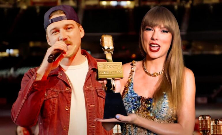  Billboard Music Awards 2023 · Morgan Wallen (11) y Taylor Swift (10) se reparten una noche rarísima