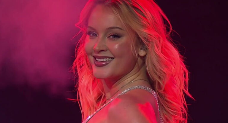 Zara Larsson saca pecho -no en plan Super Bowl 2004- de sus hits en ‘Swedish Idol’
