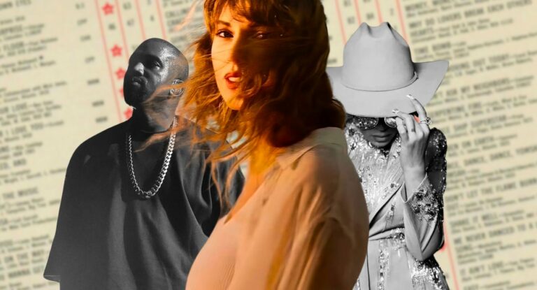 Taylor Swift, decisiva en la posición de entrada en Billboard de lo nuevo de Kanye West y Beyoncé