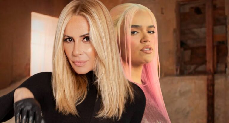 Marta Sánchez hace 6 horas de Reiki para poder felicitar a Karol G por el nuevo ‘Vivo Por Ella’