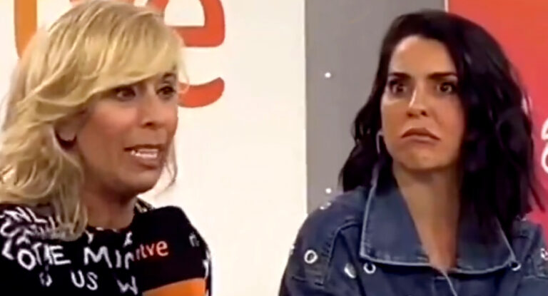 Ruth Lorenzo se marca un “grábales las caras” durante la rueda de prensa de Eurovisión Juan Y Medio