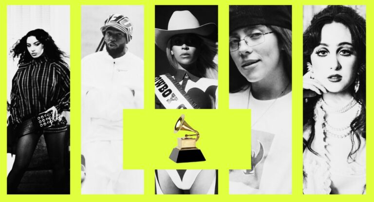 Premios Grammy 2025 | Beyonce (11) lidera los nominados, seguida de Charli XCX, Billie Eilish o Kendrick Lamar (7)