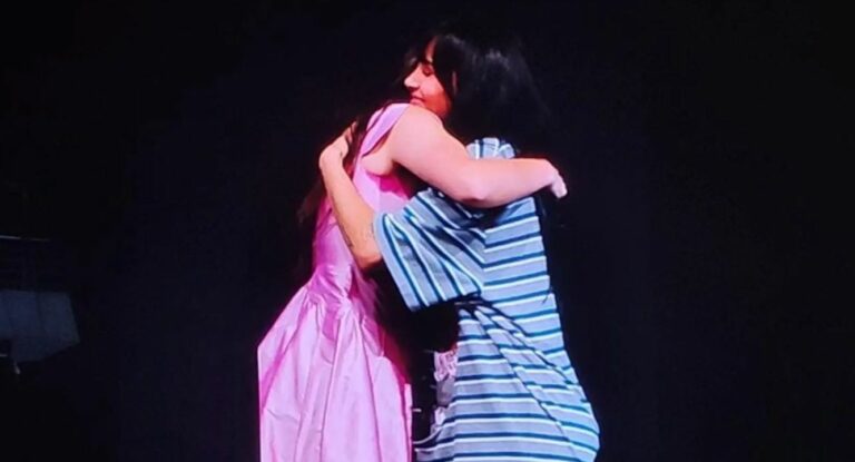 Amaia y Aitana se reúnen en el Palacio De Los Deportes: “¡Estoy súper orgullosa!”