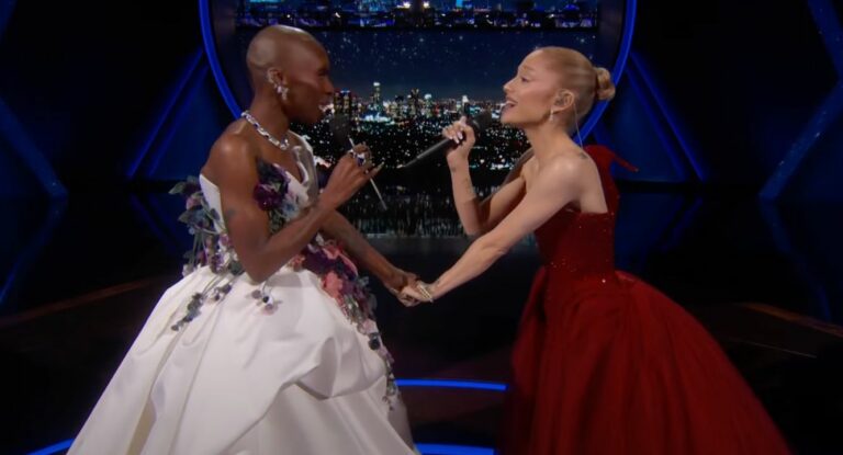 Cynthia Erivo y Ariana Grande abrieron los Oscar con homenaje a L.A. y al universo de Oz