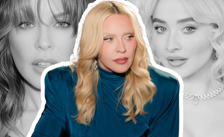  Las mujeres de Madonna en su especial para BBC junto a Graham Norton